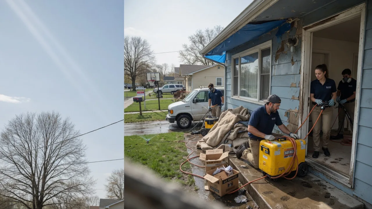Basement Flood Cleanup in Harrisburg, SD near me